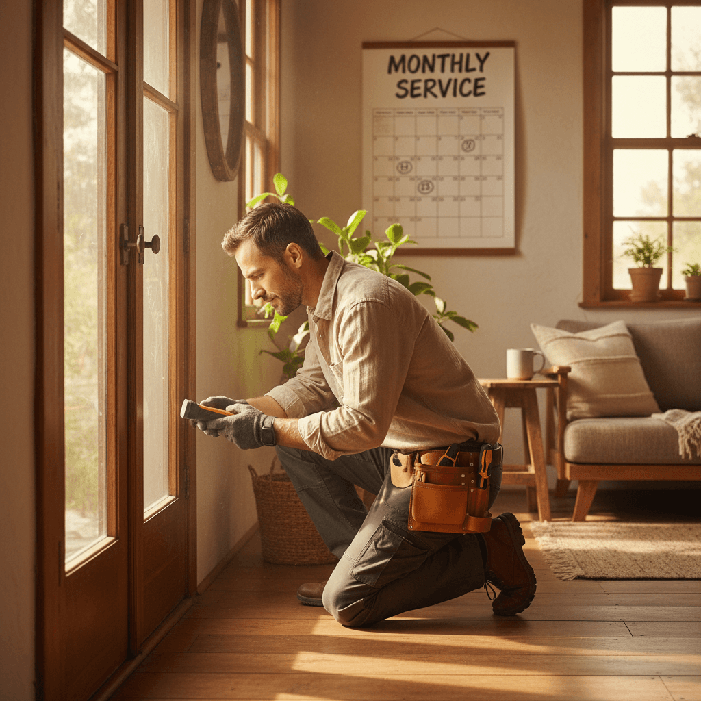 Regular pest control maintenance and monitoring